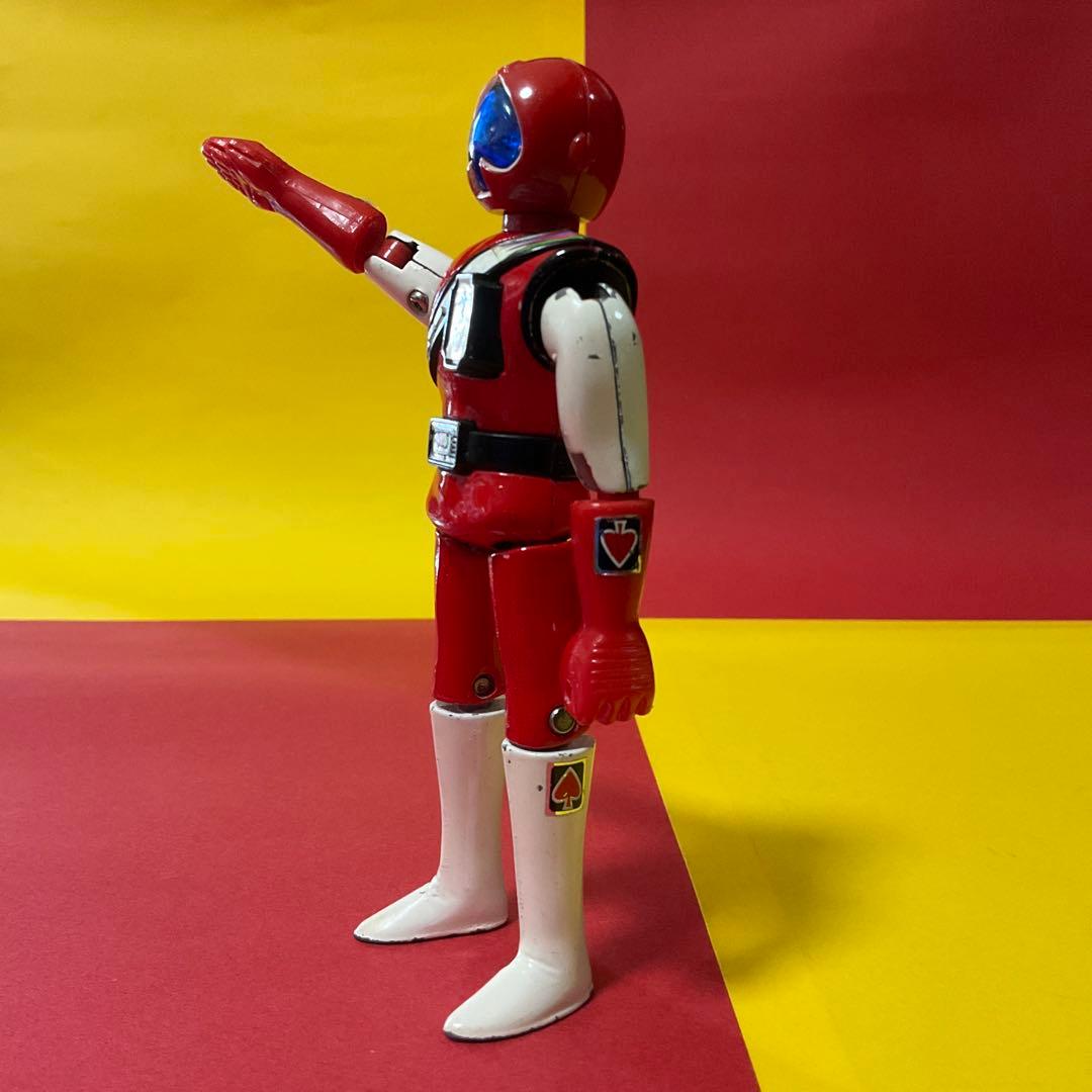 ポピー ジャッカー電撃隊 スペードエース レッド 超合金 DX GA–46 当時