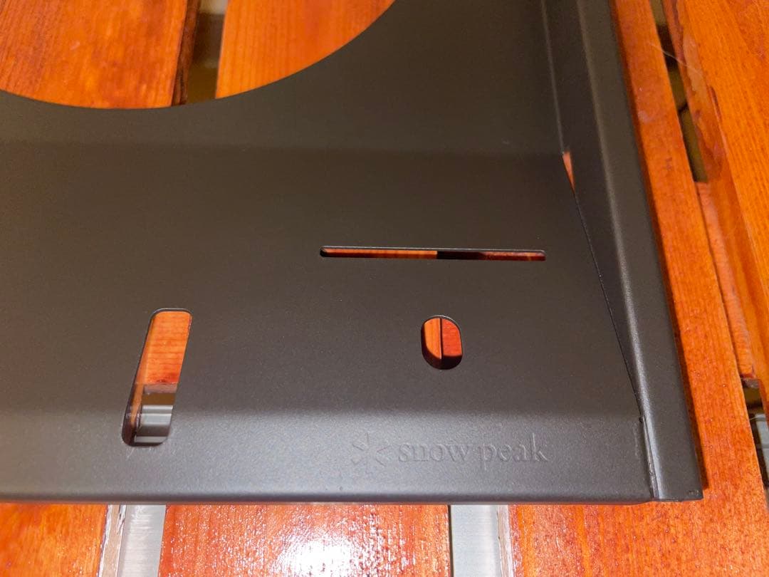 ⭕️高規格「マットブラック耐熱塗装」 スノーピーク　フラットバーナーGS-450R