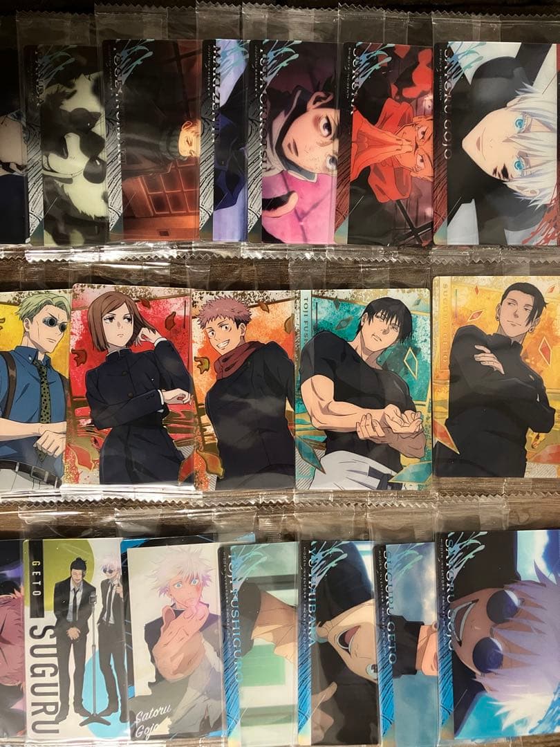 呪術廻戦ウエハース　特別弾　セミコンプ　28種