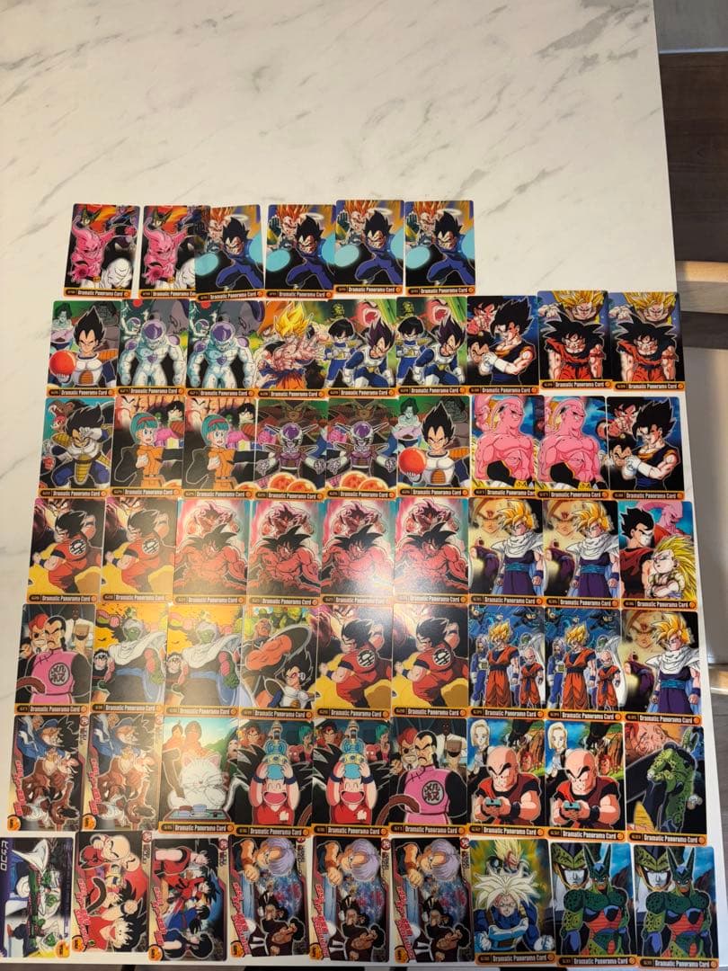 森永ウエハースドラゴンボールカードまとめ売り 73枚