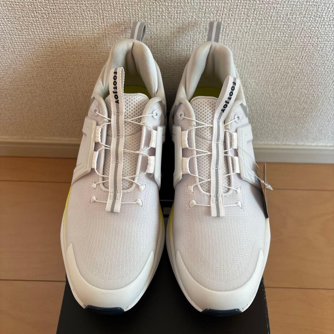 FOOTJOY Ortholite ゴルフシューズ ホワイト/イエロー