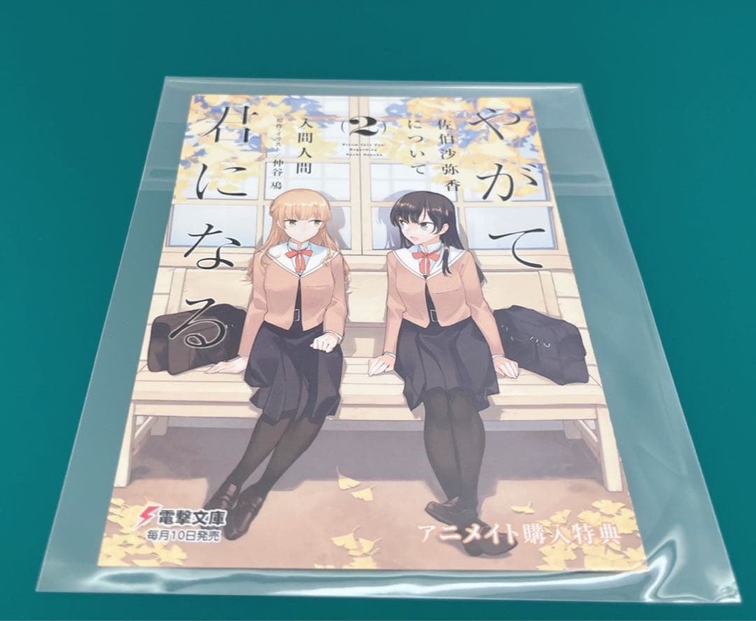 【激レア】　やがて君になる　佐伯沙弥香について　仲谷鳰　入間人間　特典限定　百合