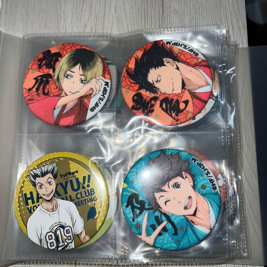 【1/31までに売れなければ取下げ】 ハイキュー 缶バッチ 23種