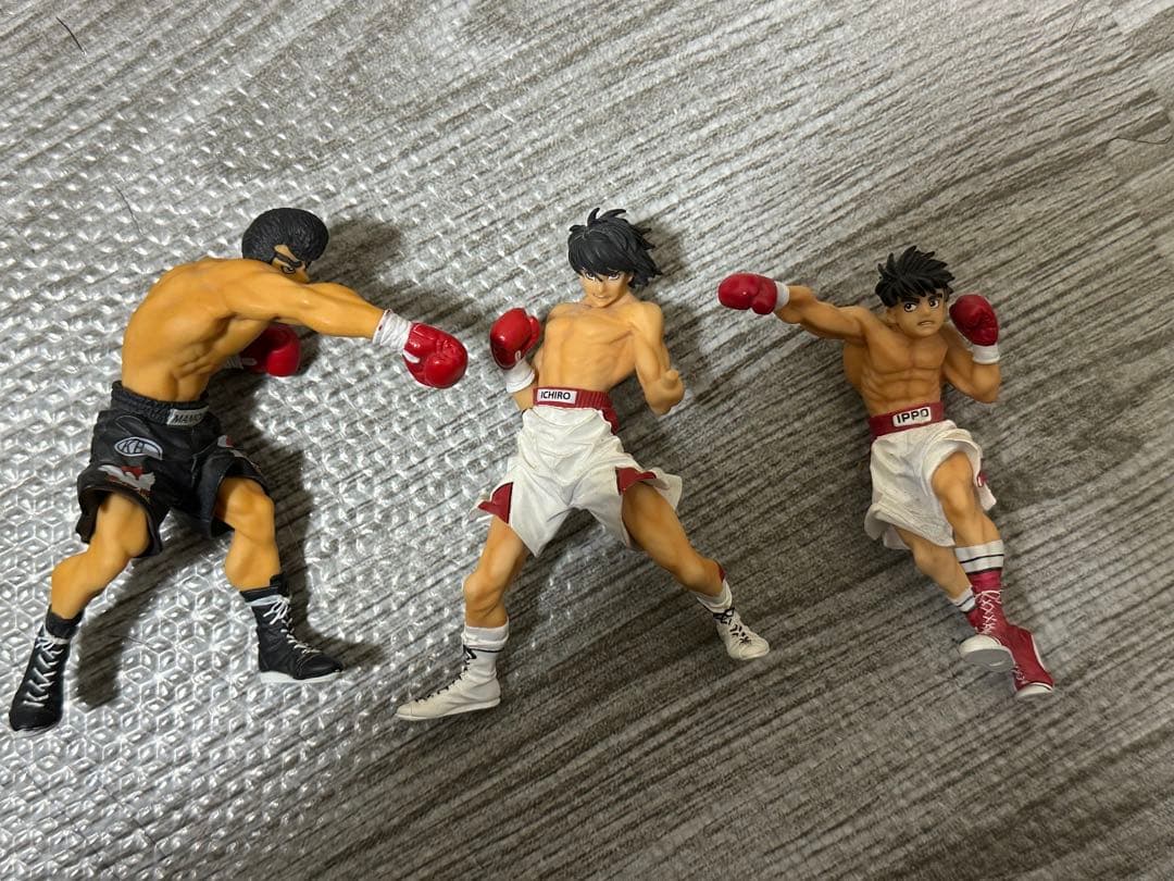 はじめの一歩 海洋堂 フィギュア3体 鷹村 一歩 宮田