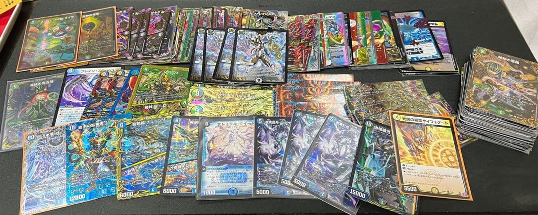 【値下げ交渉可】デュエマ引退品　デッキ10個　公式サプライ　優良カードまとめ売り
