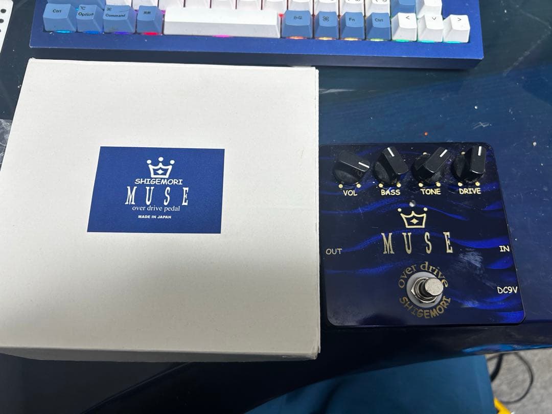 ギター Shigemori MUSE Mysterious Blue Sapphire