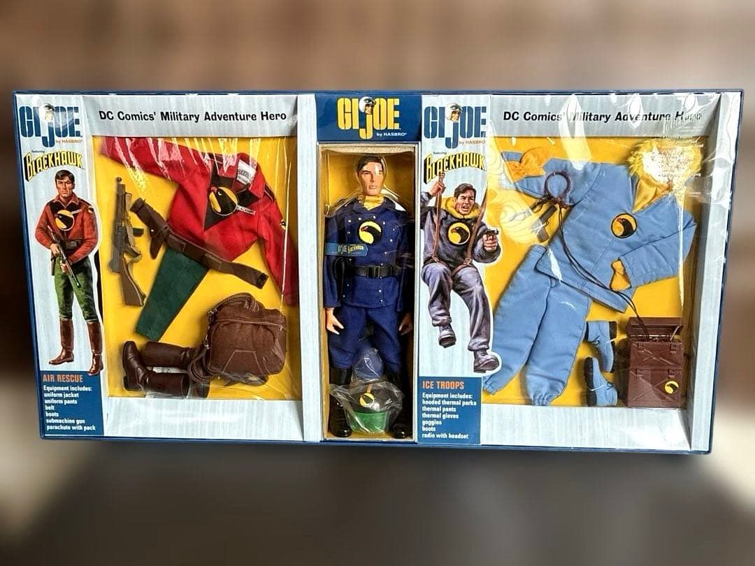 G.I. Joe Blackhawk 2002年限定品　ギフト•セット 特典付き