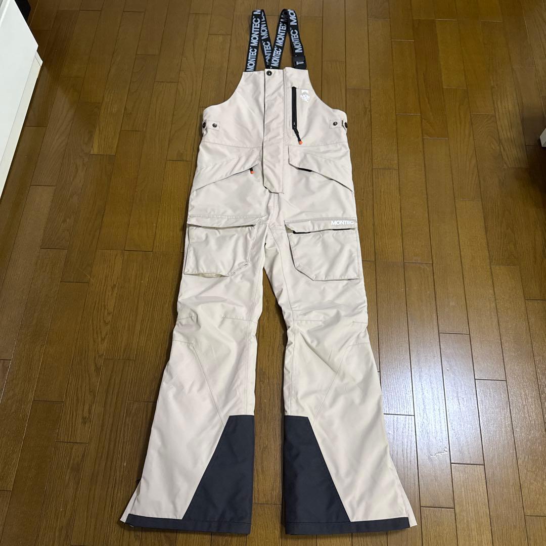 MONTEC スキースノーボードウェア　上下セット　Sand Sサイズ