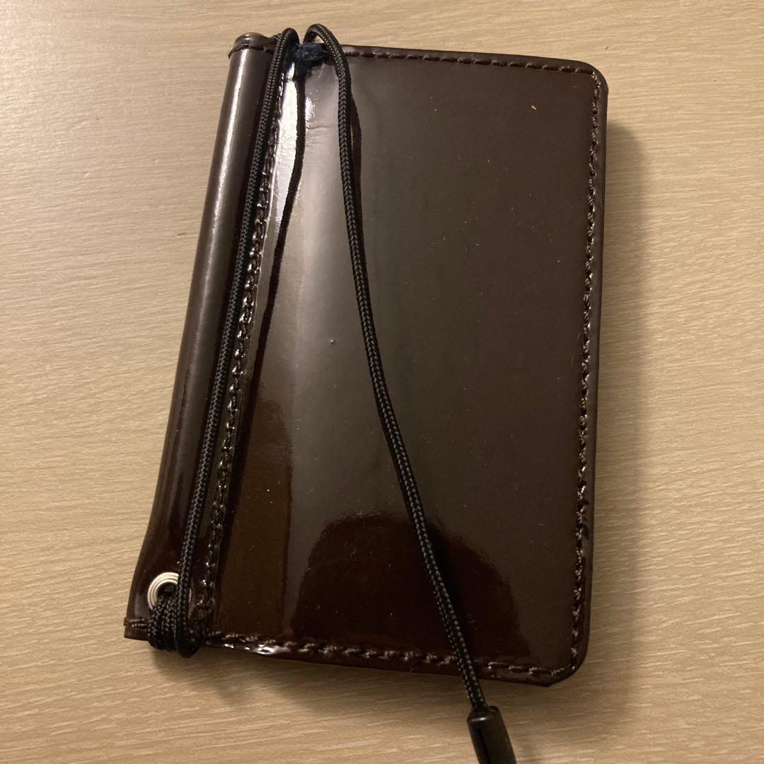 旧手帳風パスケース