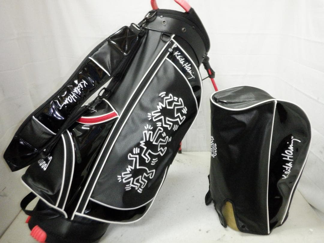 Keith Haring★キースへリング★完売品★9.0型★良品★スタンド★BK