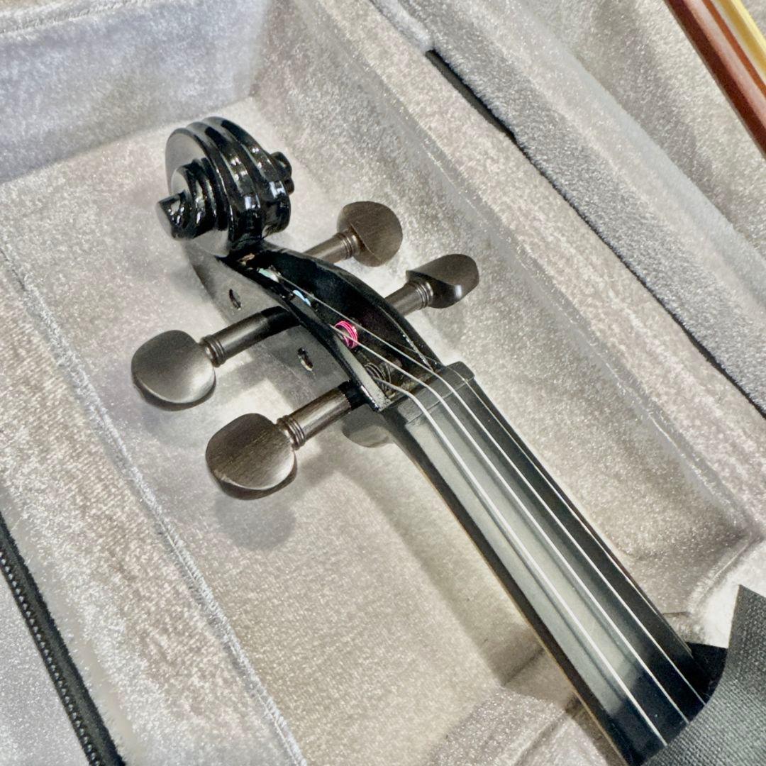 ENNBOM サイレント バイオリン ハードケース付き