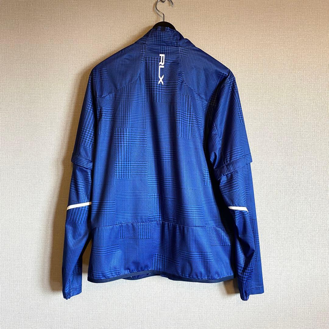 RLX ラルフローレン チェック柄 フルジップジャケット