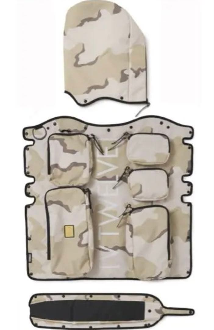 V12 SAND CAMO 9.5カモ柄 着せ替えキャディバッグ　カバーのみ