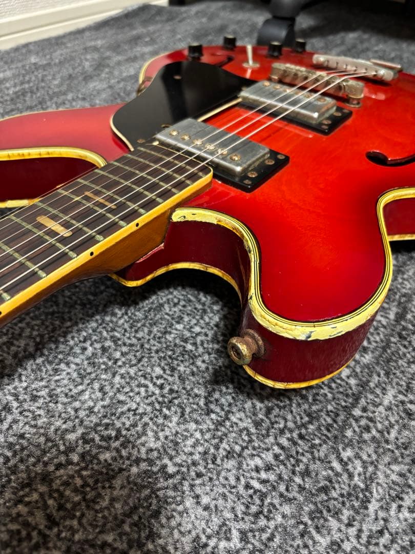 【ビンテージ】Westminster ７０年代ES335タイプ. Greco