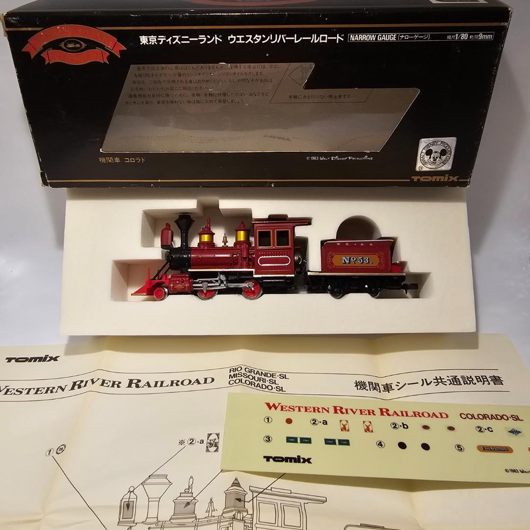 TOMIX 東京ディズニーランド ウエスタンリバー鉄道 コロラド機関車＆客車