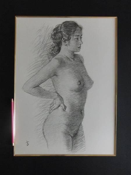 高塚省吾、裸婦、希少、限定、大判、高級額付