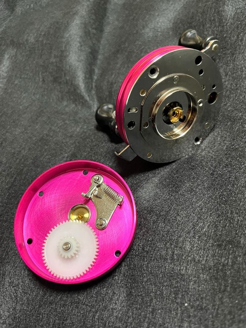 アブガルシア6500 csロケット　ピンク