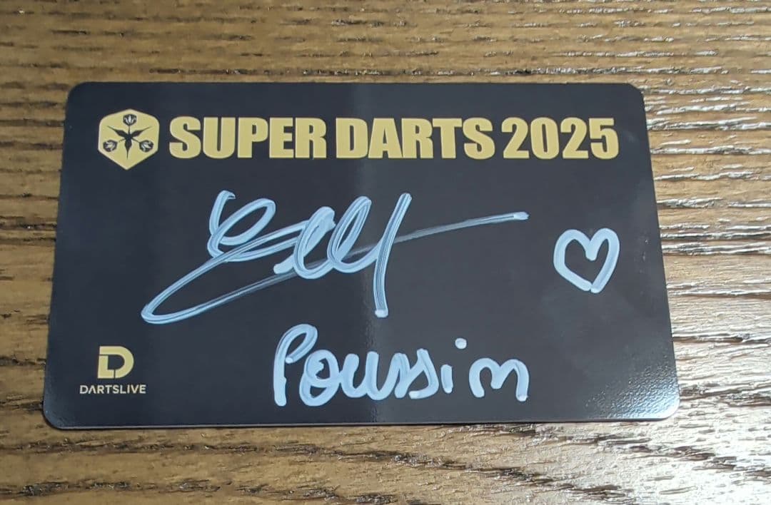 会場販売グッズ SUPER DARTS 2025 OFFICIAL GOODS
