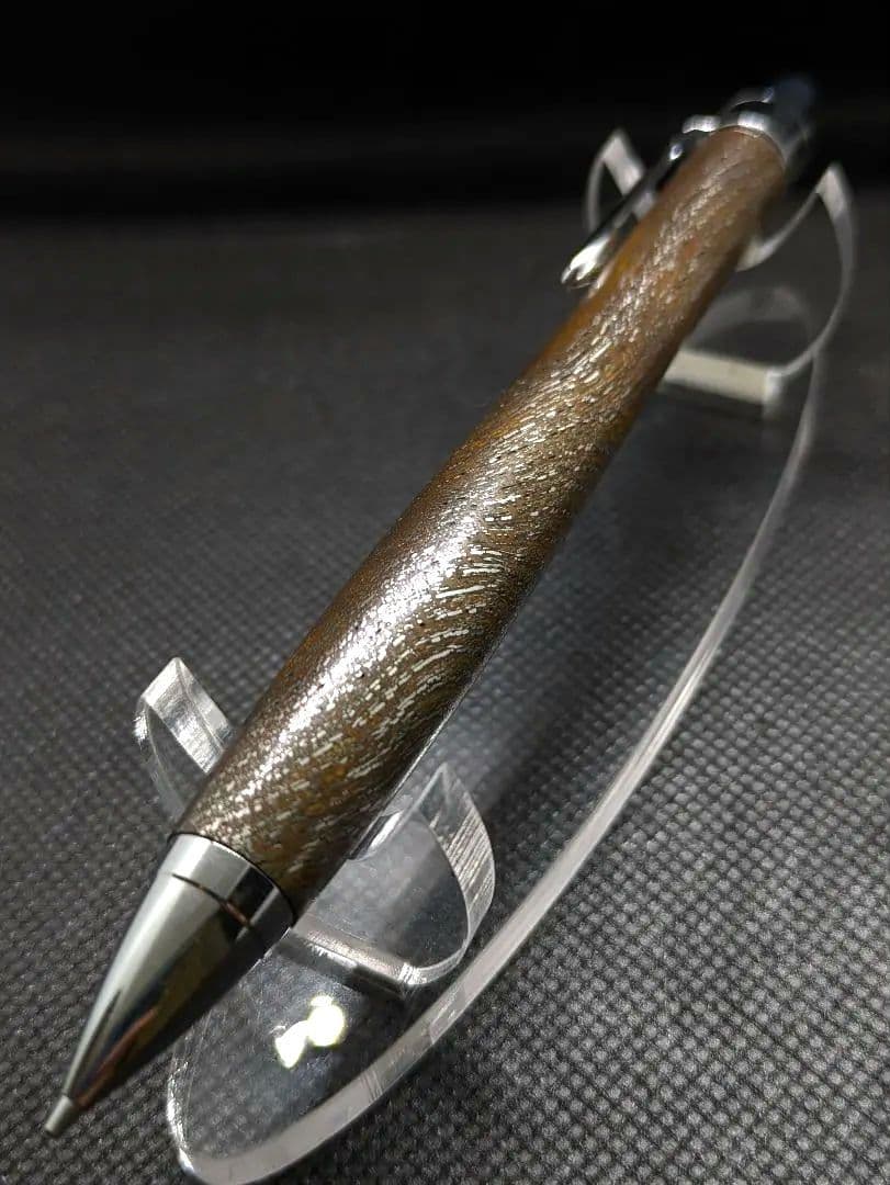 メタライズドウッド 欅 シャーペン0.5mm 工房楔監修 加藤金属