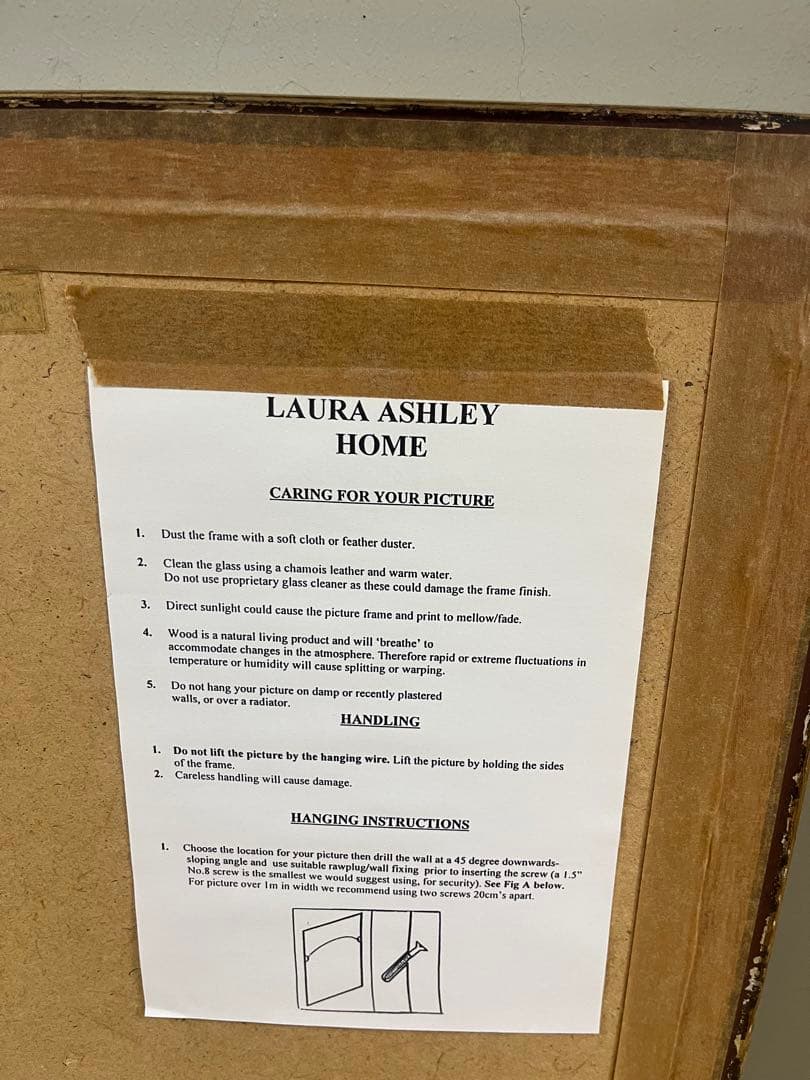 ローラアシュレイ　Ken Riley 植物スケッチ