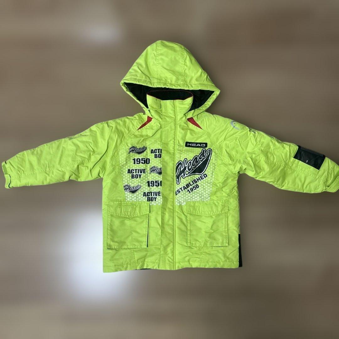 HEAD スノーボードウェア 130 上下、ARC Styleゴーグル　計3点