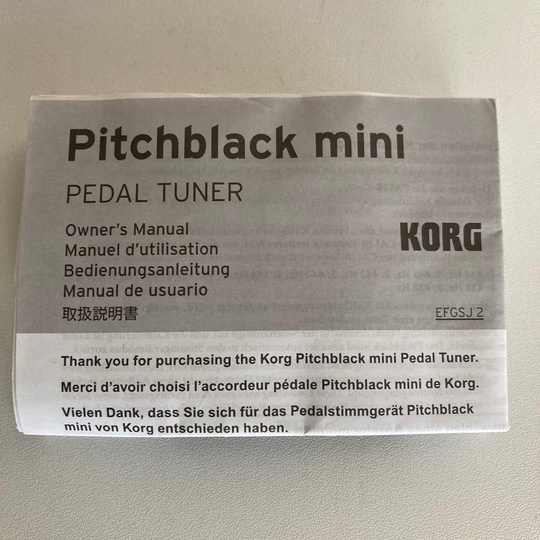 その他 Pitchblack mini PB-MINI CHROMATIC TUNER