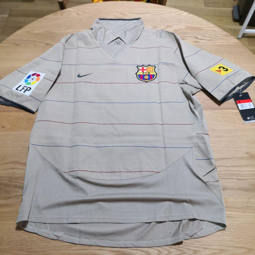 Lサイズ 正規品 新品未使タグ付 02/03バルセロナ ロナウジーニョ