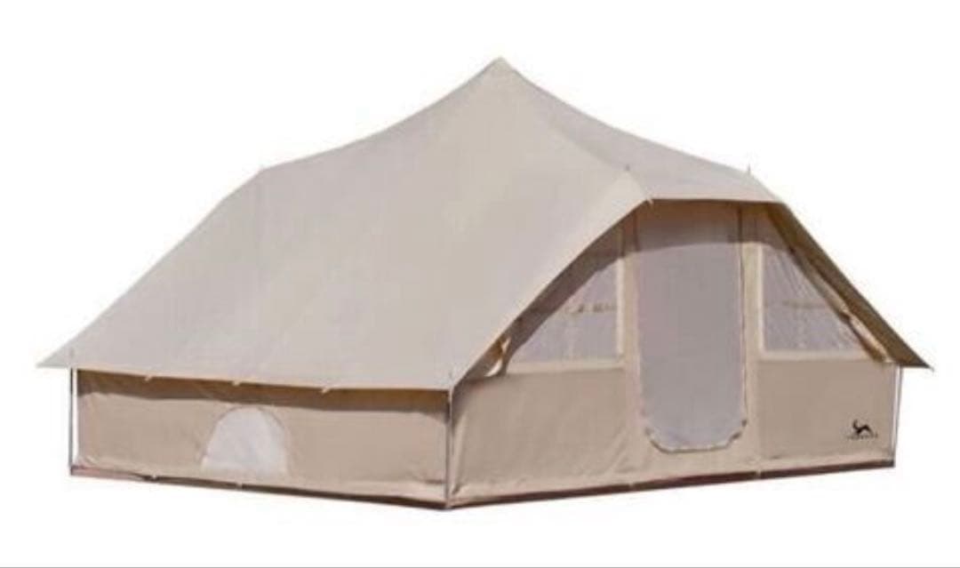 TOMOUNT ロッジ型 ワンポールテントTC ポリコットン