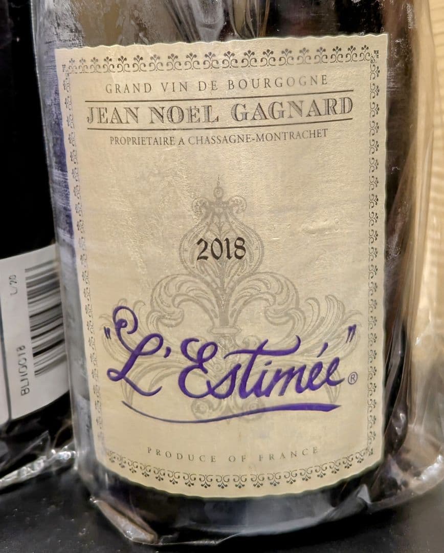 シャサ−ニュ モンラッシェ キュヴェ レスティメ2018 ジャン・ノエル　2本