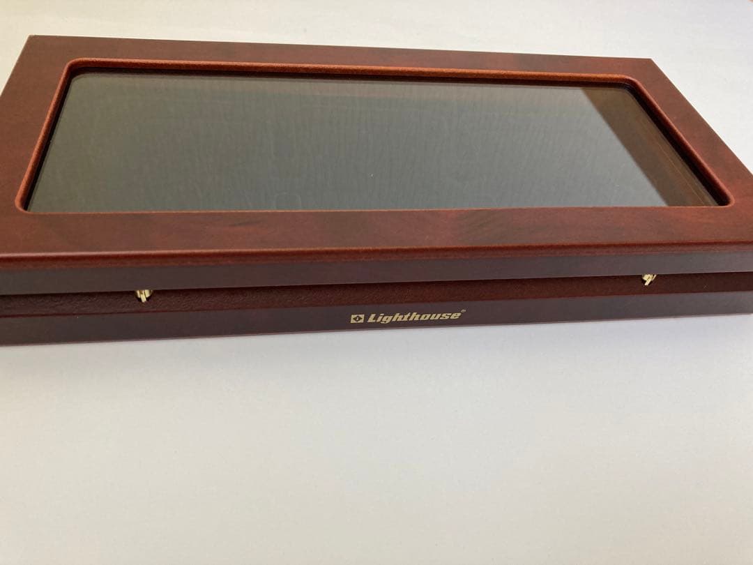 スラブケース スラブホルダー 木製 3枚用 新品 NGC PCGS