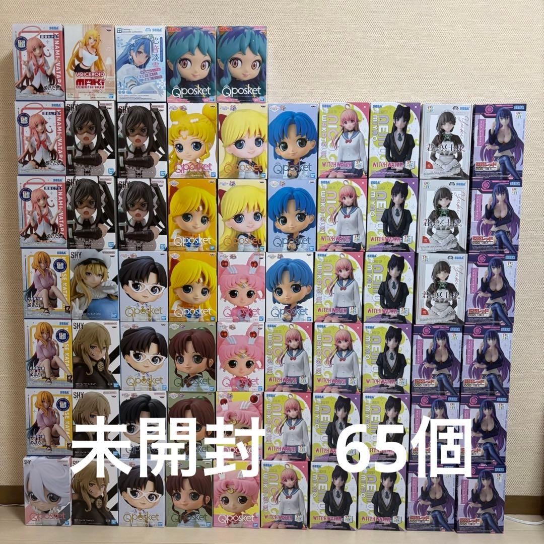 美少女　フィギュア　未開封65個　まとめ売り