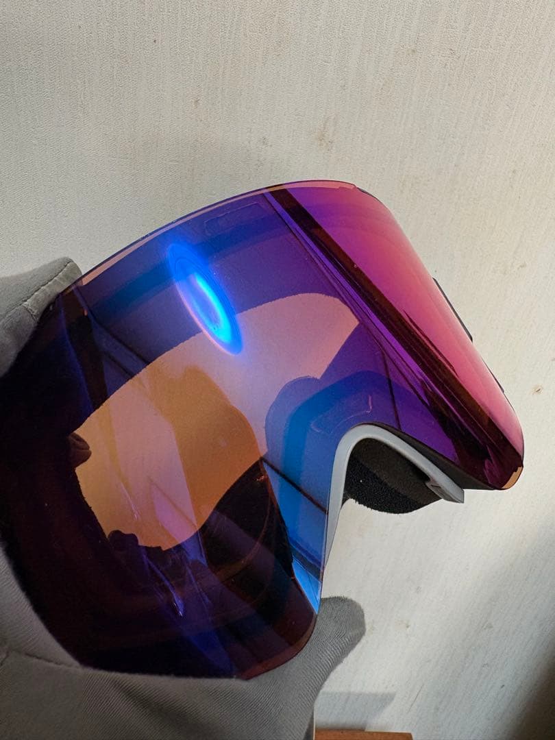 anon. スノーゴーグル（アジアンフィット）＋ スペアレンズ付き　中古品