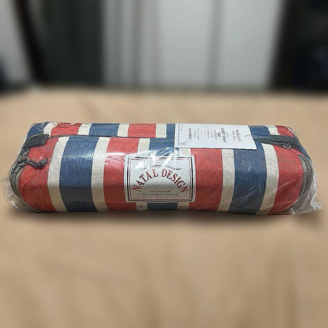 ネイタルデザイン　サンセットチェア　レトロストライプ