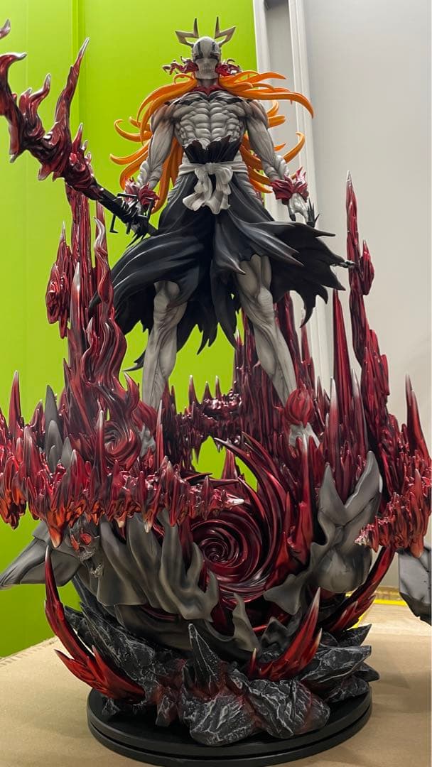 限定絶版ブリーチBLEACH黒崎一護ホロウガレージキットスタチュー