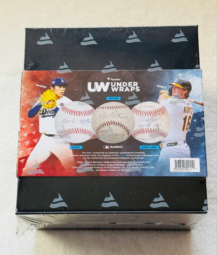FANATICS UNDER WRAPS MLB 2025 新品未開封品①