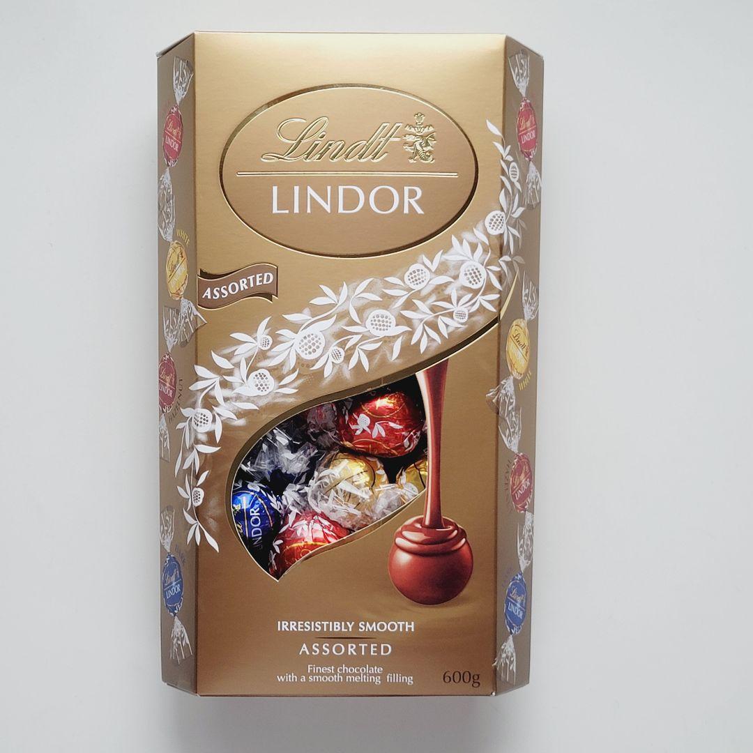 【未開封発送】 リンツ リンドール ゴールド アソート 600g　3箱