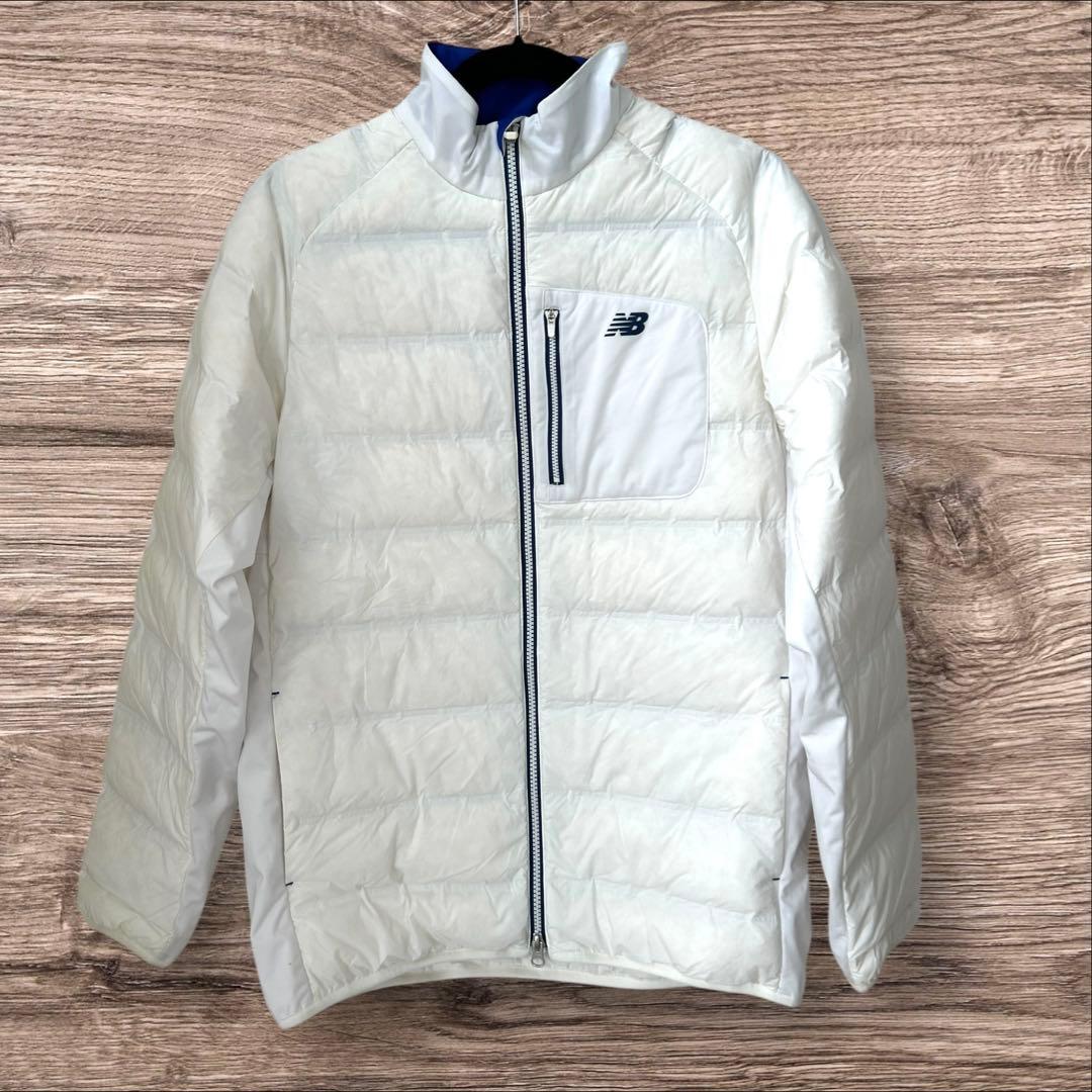 ニューバランスゴルフ New Balance golf ダウン 白 メンズ5