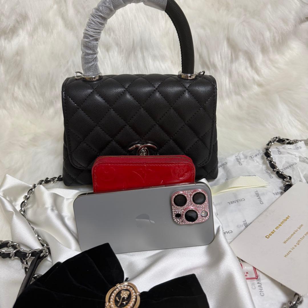 新品CHANEL ノベルティ☆ハンドルミニショルダーバッグ