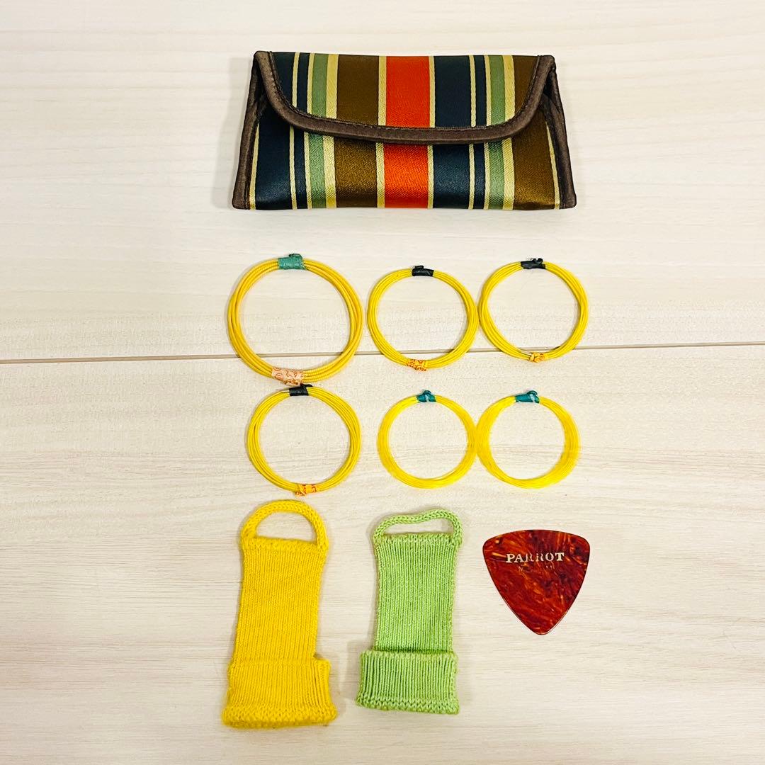 三味線 細棹 柏屋 ケース付き 全長約87cm