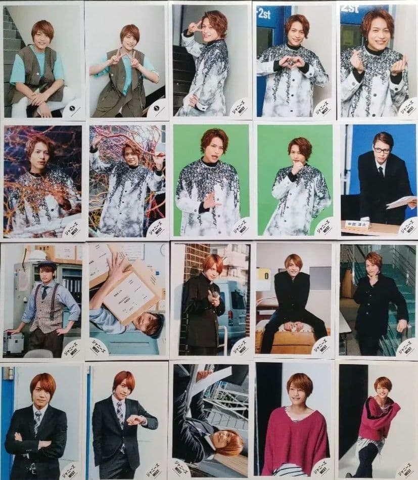 中間淳太 ジャニーズWEST WEST. 公式写真 ① ソロ 個人のみ