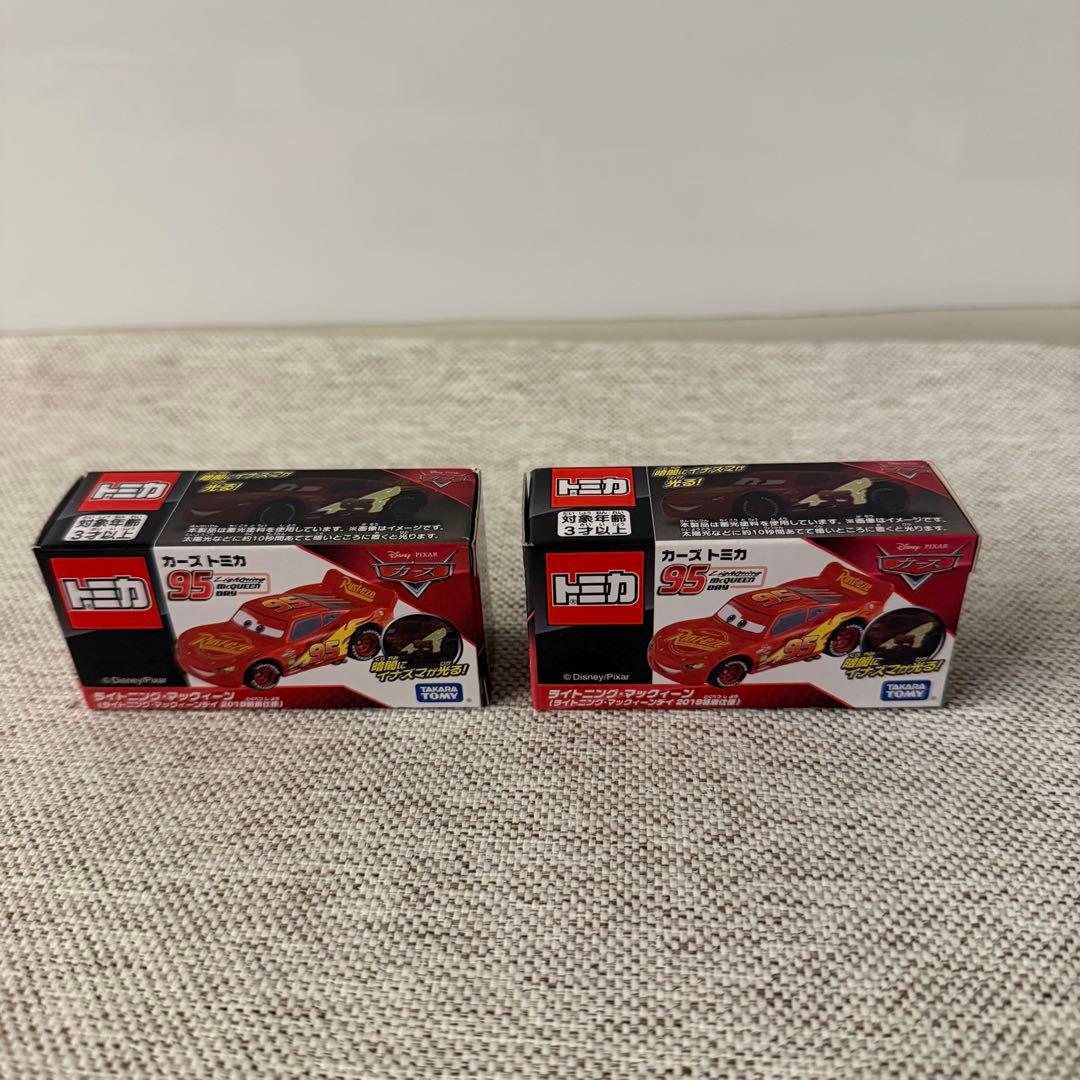カーズトミカ　ライトニング・マックィーンデイ 2019特別仕様　2台セット　新品