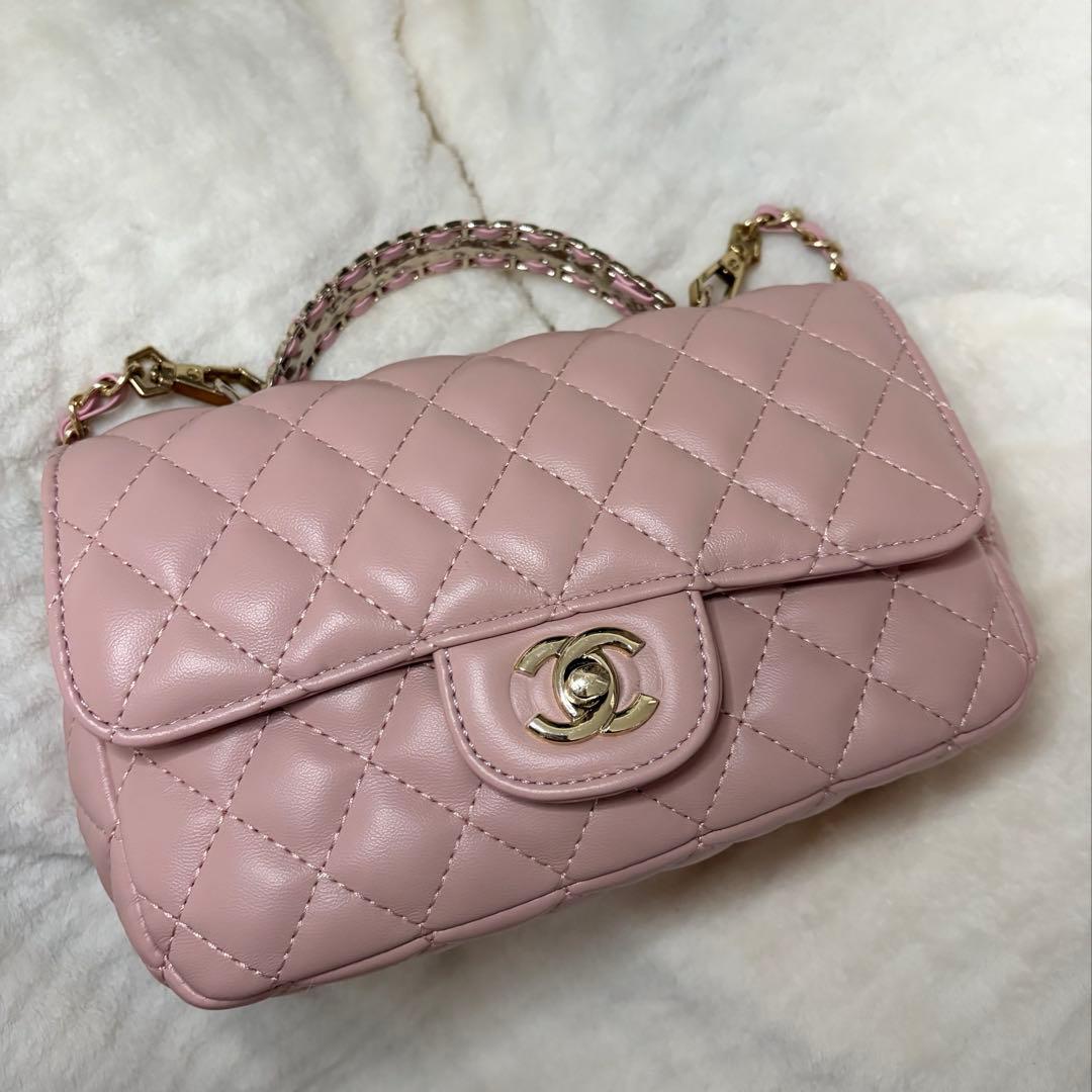 CHANEL ノベルティ　ミルクピンク　ショルダーバッグ