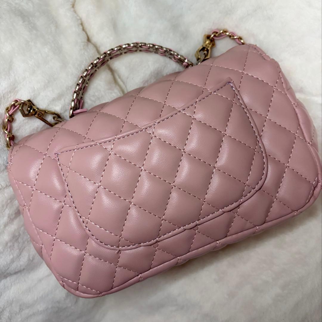 CHANEL ノベルティ　ミルクピンク　ショルダーバッグ