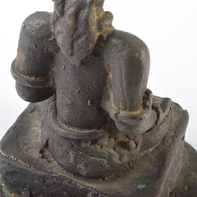 中国　古銅　チベット仏　仏像　置物　重さ約332g　V　R6264