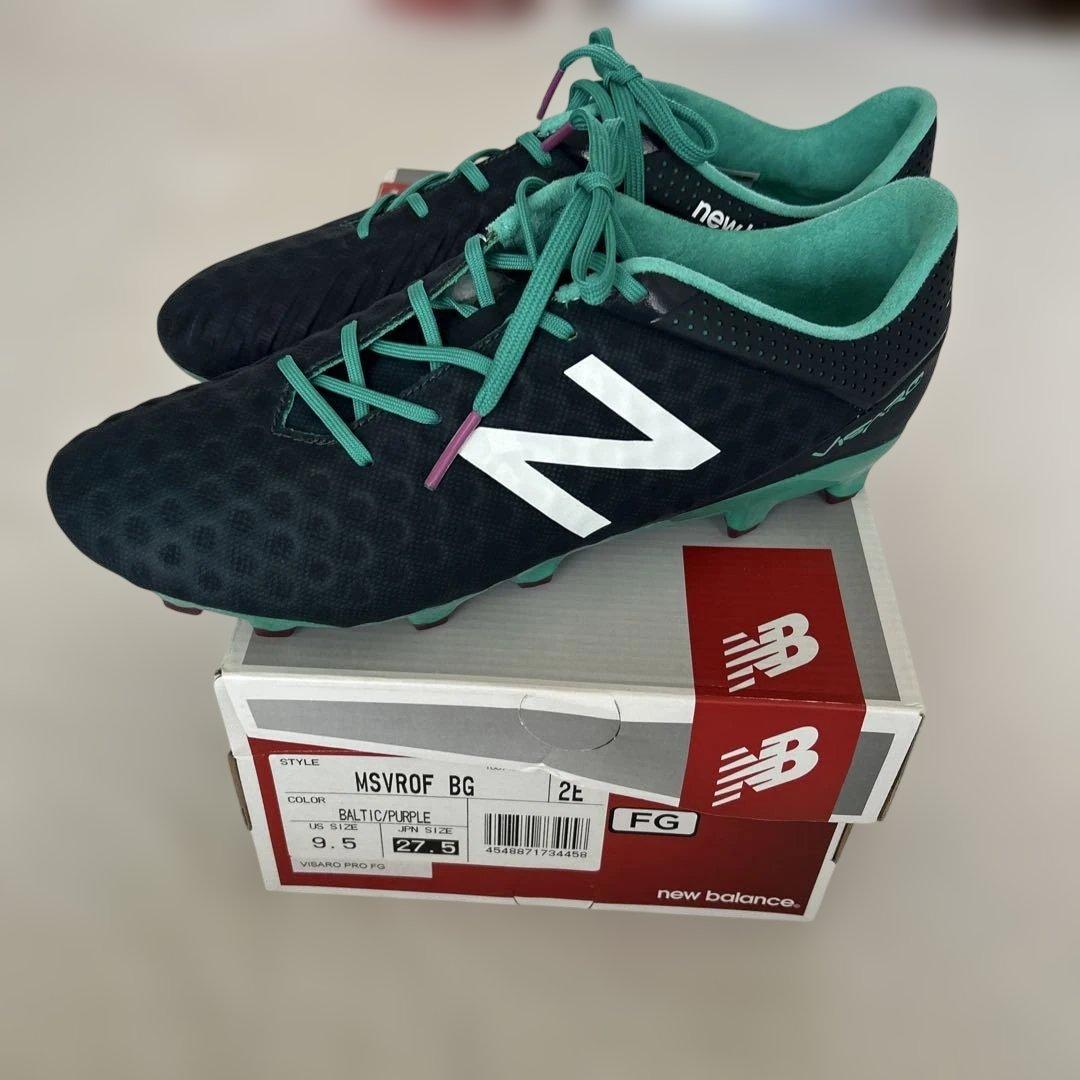【未使用】ニューバランスサッカーシューズ（27.5cm）2E