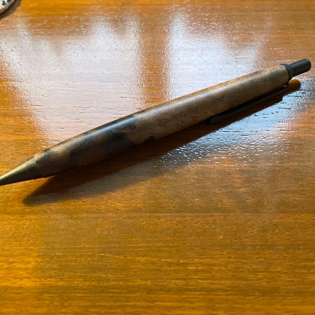極上黒柿　黒檀　ペンシル　2本セット　検索用　野原工芸　ボナン
