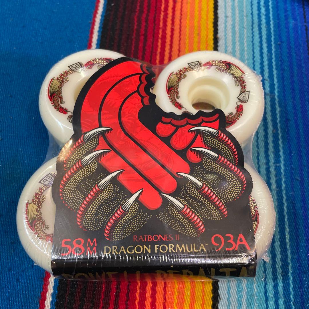 スケートボード Powell Peralta Ratbones II 58mm 93A