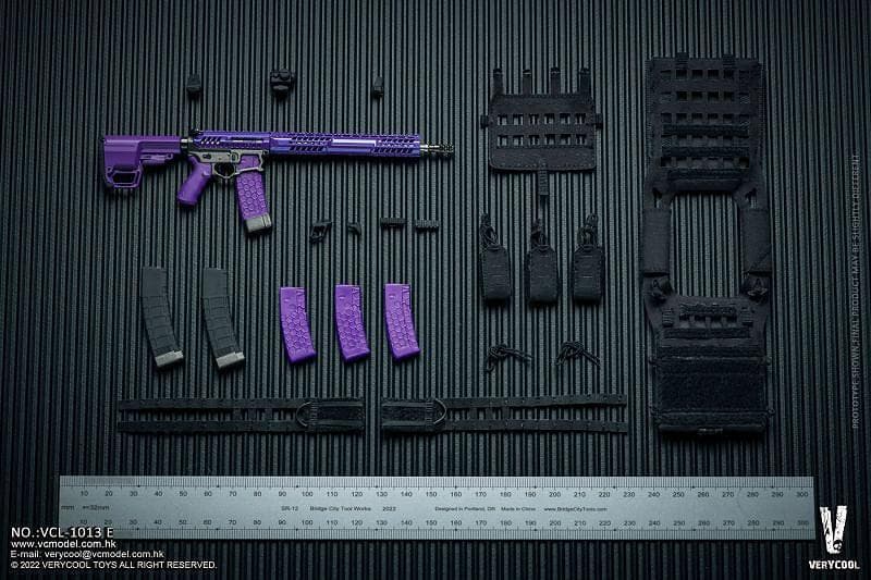 1/6 タクティカルUDR-15 & SPCアクセサリーセット E 6936