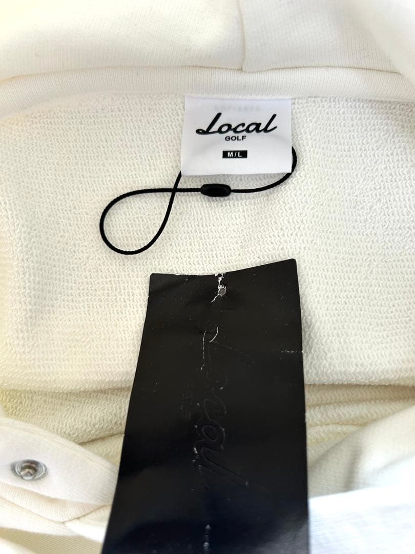新品　未使用品　ローカルゴルフ　LOCAL GOLF パーカー　ビックロゴM/L