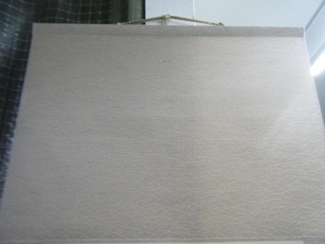 【未使用品】掛軸 小堀正泉『四君子(草花)』絹本 箱付 掛け軸 L01620